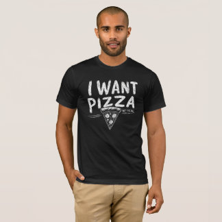 Camiseta Cota Engraçada Pizza Lover