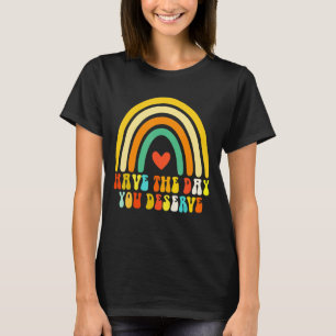 Camiseta Cota Motivacional Cotovelada do Arco-Íris Vintage