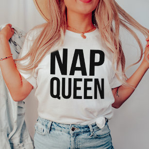 Camiseta Cota Nap Queen Black & White