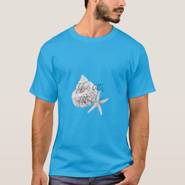 Camiseta Cota personalizada do Beach Starfish (Frente)