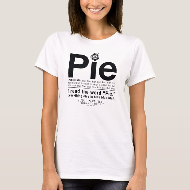 Camiseta Cota "Pie" sobrenatural (Frente)