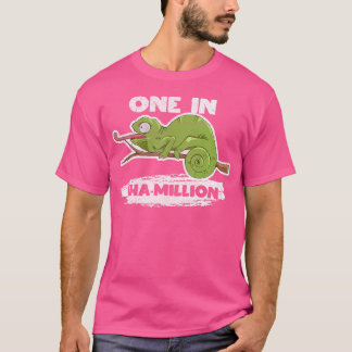Camiseta Cota Réptil Para Um Proprietário Do Chameleon