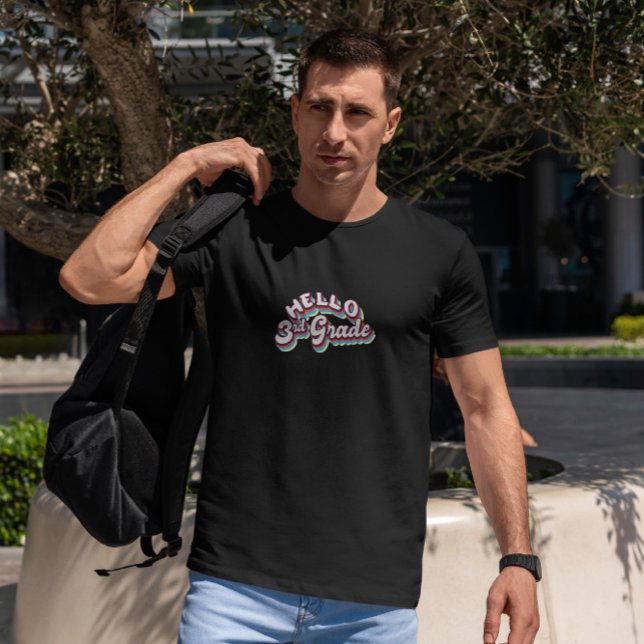 Camiseta Cota Retroativa do Nível 3Rd da Educação (Criador carregado)