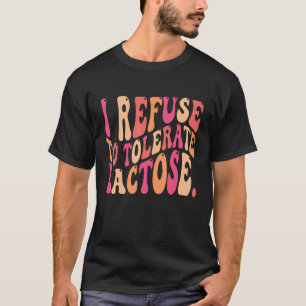 Camiseta Cota Retroativa I Recusa-se a Tolerar Lactose