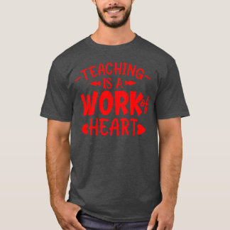 Camiseta Cota vermelha Ensinando com o coração amigo