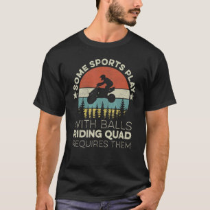 Camiseta Cotação Atv Para Um Proprietário De Quatro Rodas 1