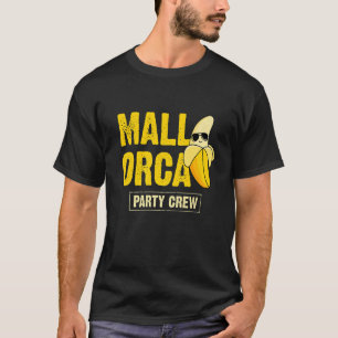 Camiseta Cotação Banana de Férias de Tripulação do Partido