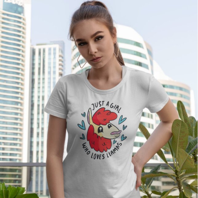 Camiseta Cotação Cute Llama (Criador carregado)