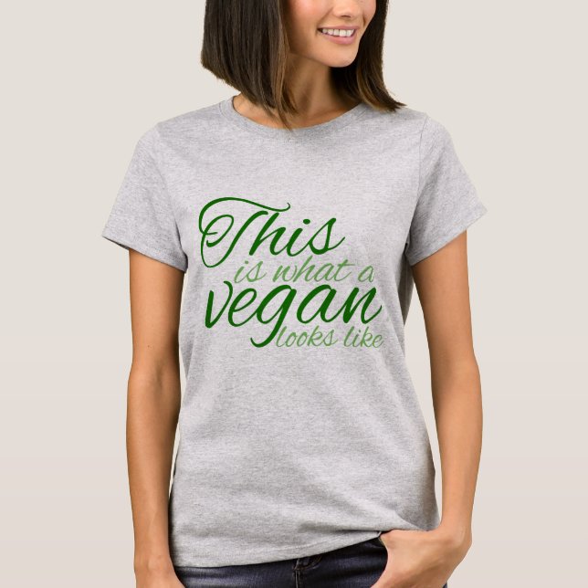 Camiseta Cotação Cute Vegan (Frente)
