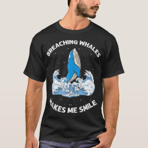 Camiseta Cotação de baleia para baleia azul e baleia de Beu