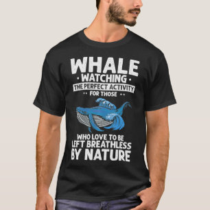 Camiseta Cotação de baleia para baleia azul e baleia de Beu