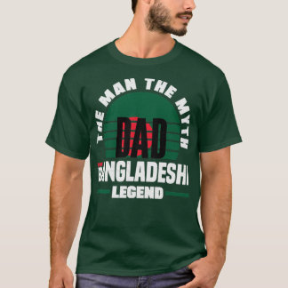 Camiseta Cotação de Bandeira de Bangladesh - Bangladesh - B