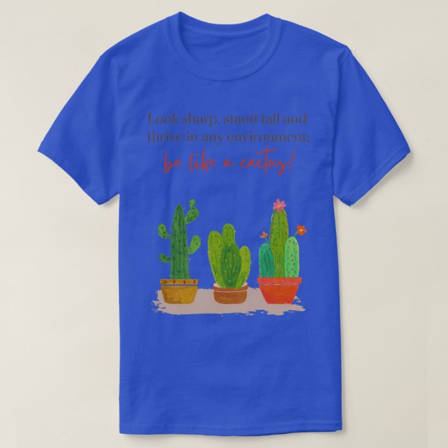 Camiseta Cotação de Cactus (Frente do Design)