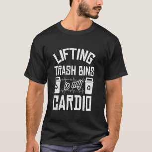 Camiseta Cotação de Coleta de Lixo do Trabalhador de Saneam