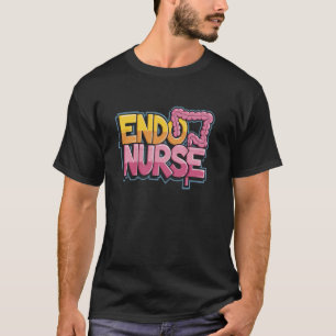 Camiseta Cotação de Enfermeira de Endoscopia para Endo Gast