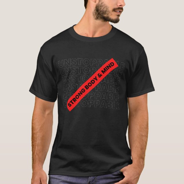 Camiseta Cotação de exercícios de motivação para exercícios (Frente)