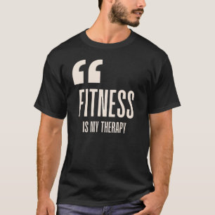 Camiseta Cotação de exercícios de motivação para exercícios