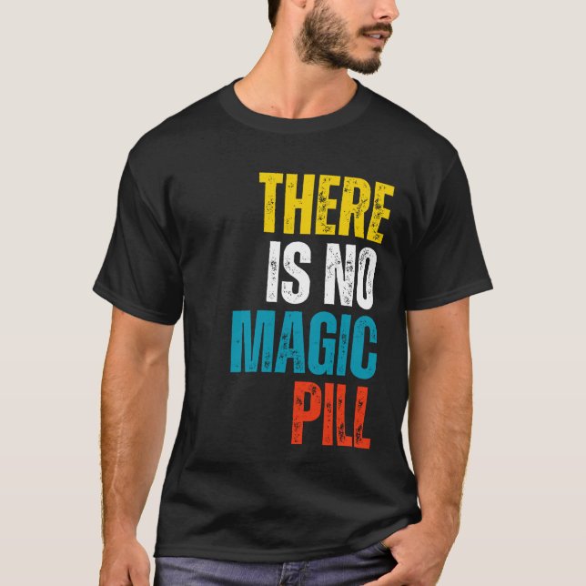 Camiseta Cotação de exercícios de motivação para exercícios (Frente)