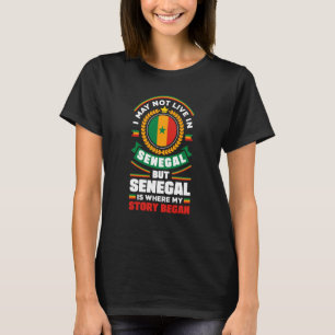 Camiseta Cotação de Sinalizador Senegal Senegal