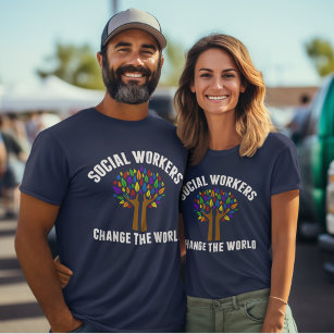 Camiseta Cotação de Trabalho Social Bonito