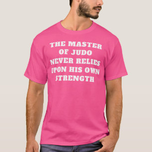 Camiseta Cotação de treinamento do Judo Excelente Judo