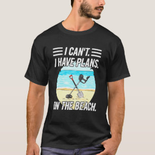 Camiseta Cotação Detecção De Metais Para Um Caçador De Teso