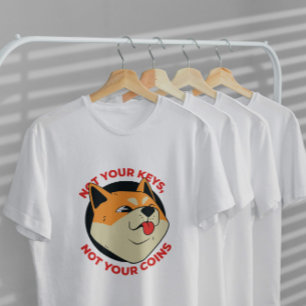 Camiseta Cotação Engraçada de Moedas Shiba Inu