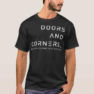 Camiseta Cotação Expandida De Portas E Cantos