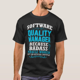 Camiseta Cotação Funny Software Quality Manager