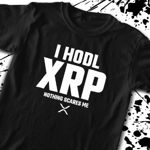 Camiseta Cotação Funny XRP XRP Crypto Cryptocurrency Hodl X