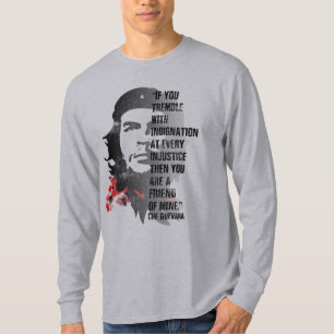 Camiseta Cotação Política Vintage Revolucionária de Che Gue