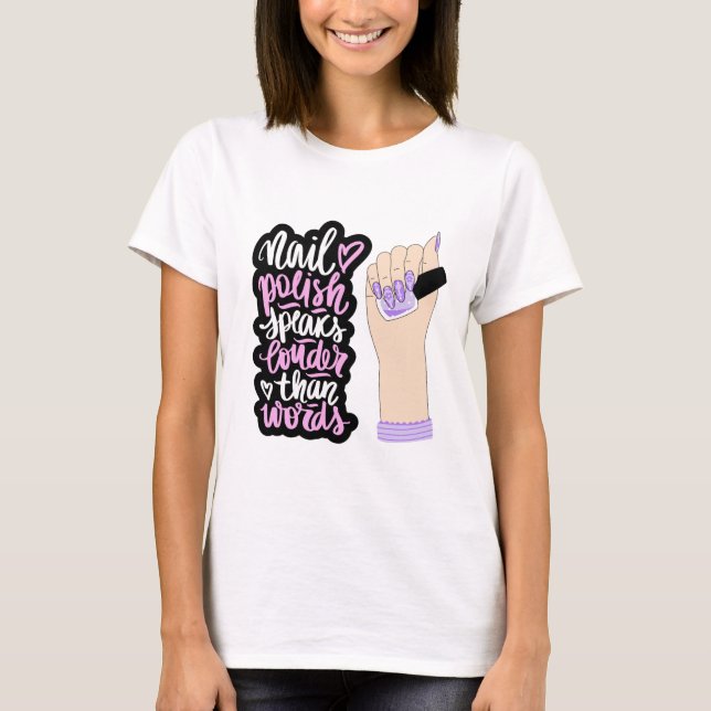 CAMISETA COTAÇÃO UNHAS (Frente)
