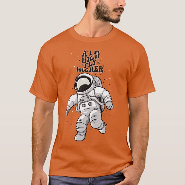 Camiseta Cotações do Astronauta (Frente)