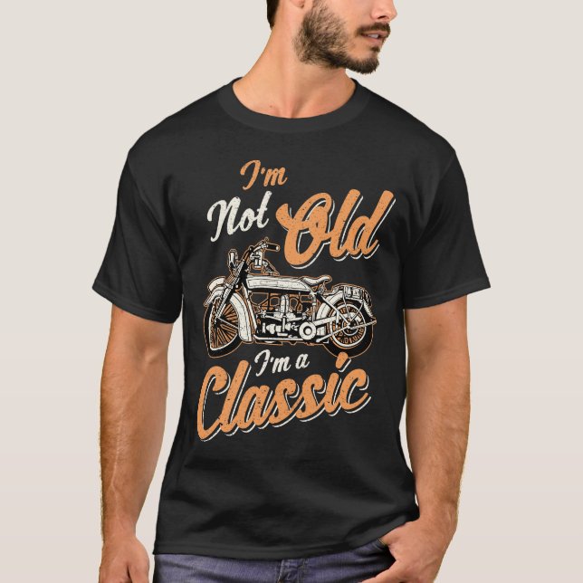 Camiseta Cotações do Cavaleiro de Moto Funny Biker (Frente)