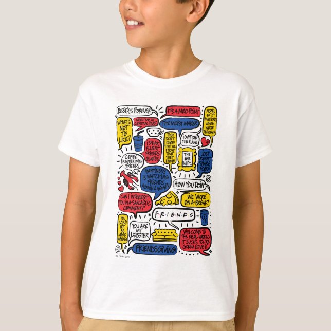 Camiseta Cotações FRIENDS™ (Frente)