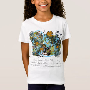 Camiseta "Cotações Inspiracionais" Acerte as teclas certas