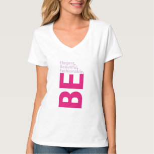 Camiseta Cotações Motivacionais de Texto Elegante