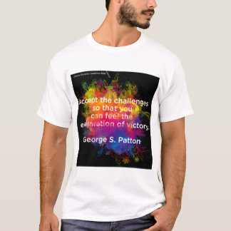 Camiseta Cotações Motivacionais - George S Patton -2 -1