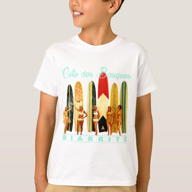 Camiseta Côte des Basques Biarritz (Frente)