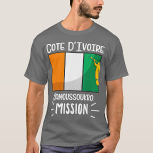 Camiseta Cote DIvoire Yamoussoukro Mormon LDS Mission