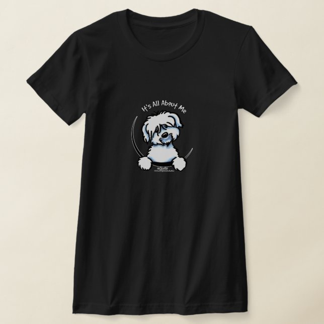 Camiseta Coton de Tulear é tudo sobre mim (Postura )