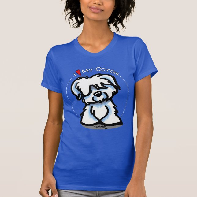 Camiseta Coton de Tulear Lover (Frente)