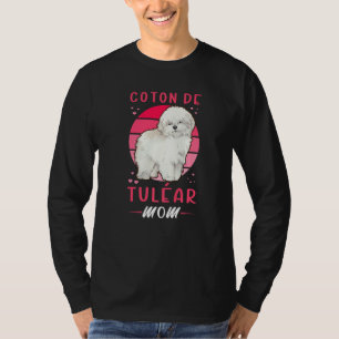 Camiseta Coton De Tulear Mãe Proprietário De Cachorro Coton