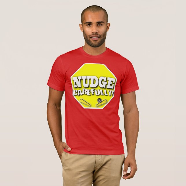 Camiseta Cotovelada com cuidado (Frente Completa)