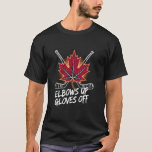 Camiseta Cotovelos Acima Canadá Verdadeiro Norte Forte Livr