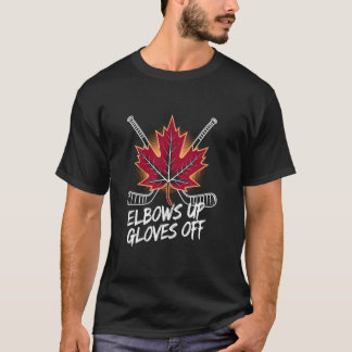 Camiseta Cotovelos Acima Canadá Verdadeiro Norte Forte Livr