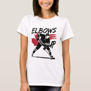 Camiseta Cotovelos Acima Canadá Verdadeiro Norte Forte Livr