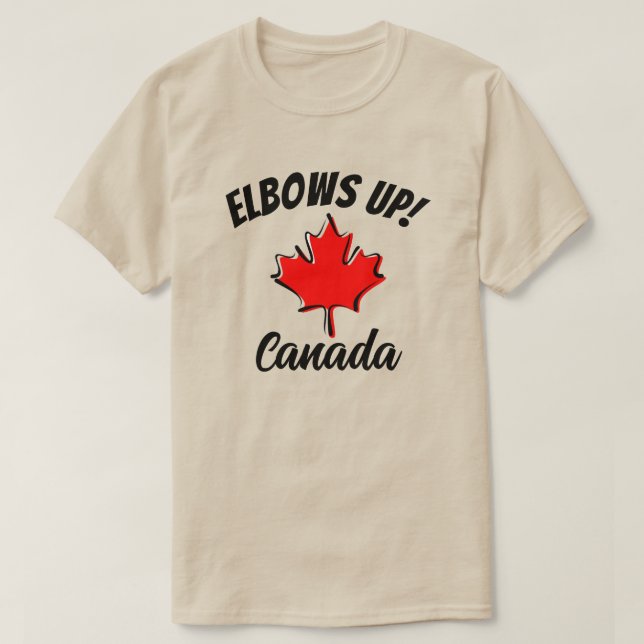Camiseta Cotovelos! Canadá (Frente do Design)