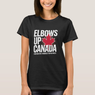Camiseta Cotovelos Canada Verdadeiro Norte Livre Orgulhoso