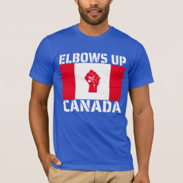 Camiseta Cotovelos do Canadá - Canadianos Orgulhosos